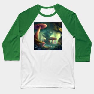 Mushroom Phantasy . Baseball T-Shirt